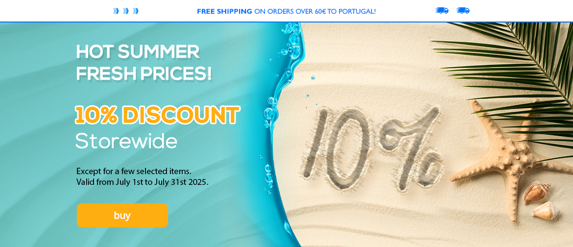 10% Toda a Loja Verão