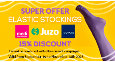 Meias Elásticas 15%