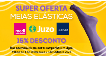 Meias Elásticas 15%