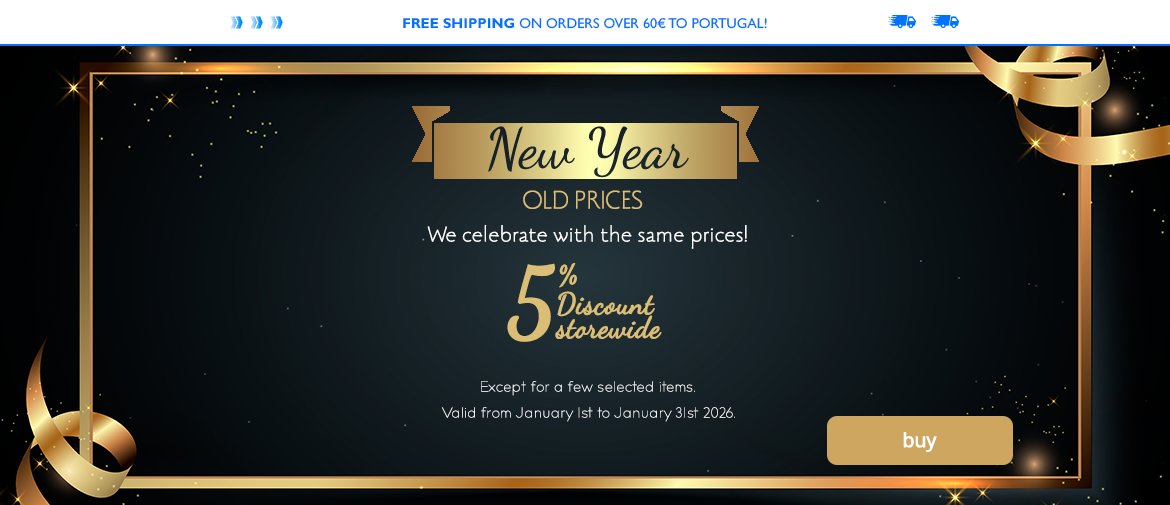 Ano Novo Preços Antigos 5%