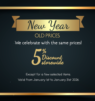 Ano Novo Preços Antigos 5%