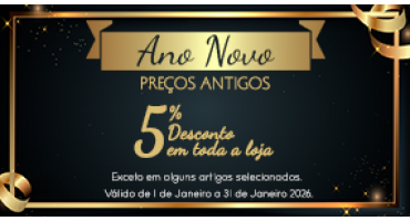 Ano Novo Preços Antigos 5%