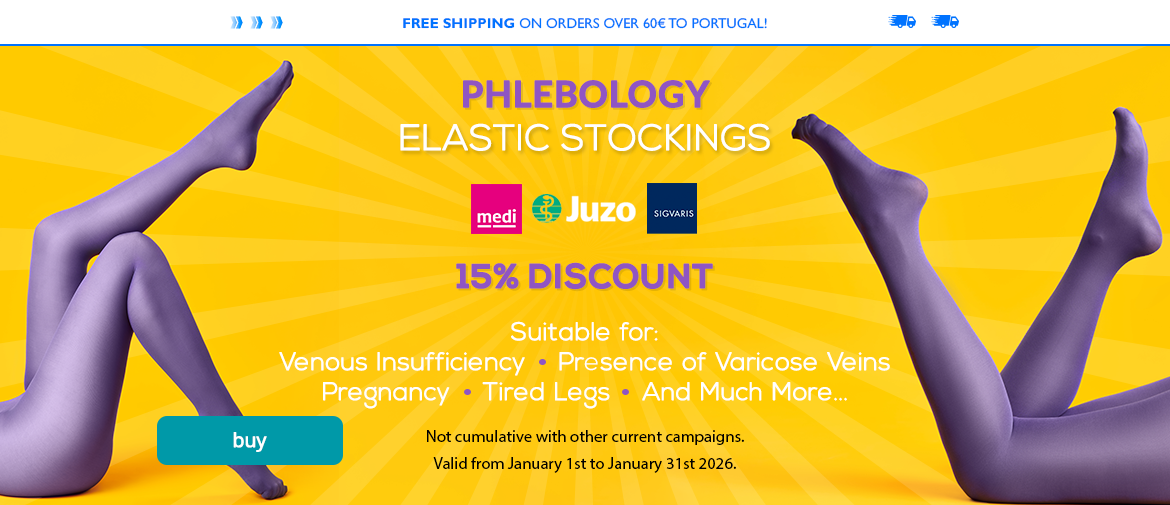 Meias Elásticas 15%