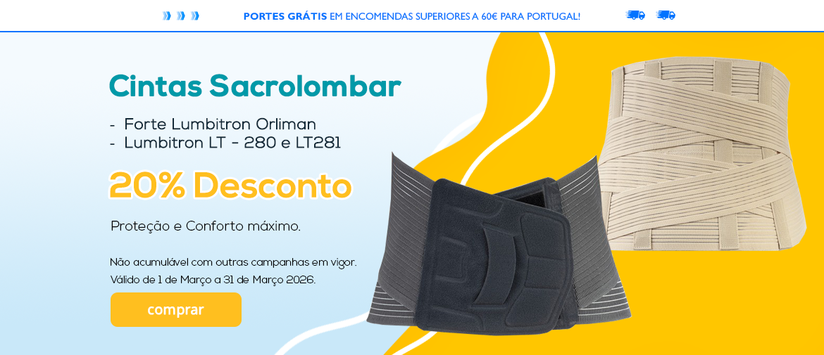 Cintas Sacrolombar 20%