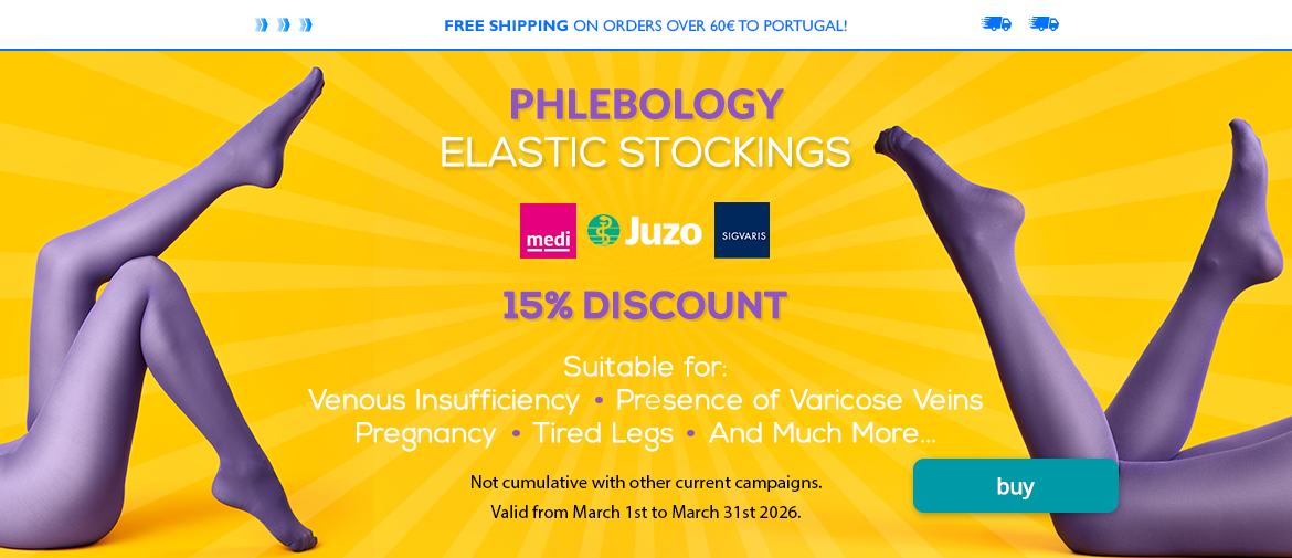 Meias Elásticas 15%