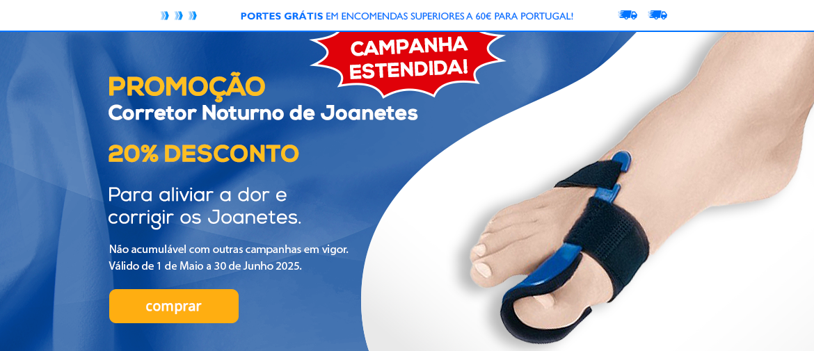 Joanete Noturno 20% - Campanha Estendida