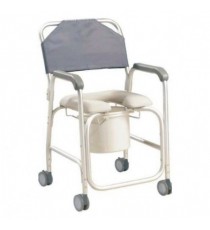 Cadeira Sanitária E De Banho Com Rodas
