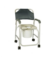 Cadeira Sanitária E De Banho Com Rodas
