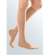 Meia Elegance Até Ao Joelho (malha semi-transparente)