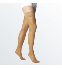 Meia Swing 140den Até à Coxa (malha De Favo)