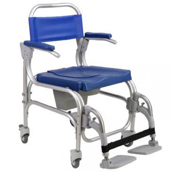 Cadeira Sanitária E De Banho Atlantic Com Rodas