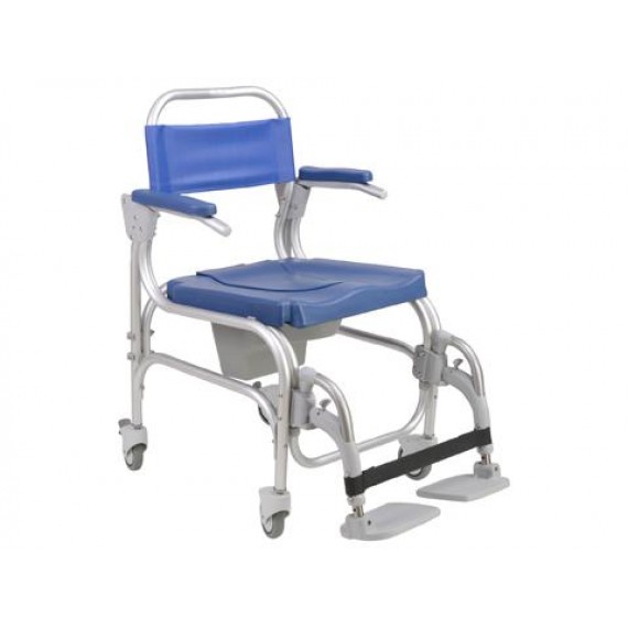 Cadeira Sanitária E De Banho Atlantic Com Rodas