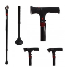 Bengala De Alumínio Extensível Com Luz