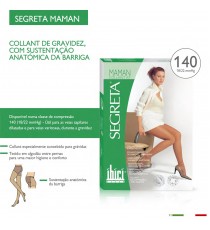 Collant Gravidez Ibici 140den (malha De Favo)