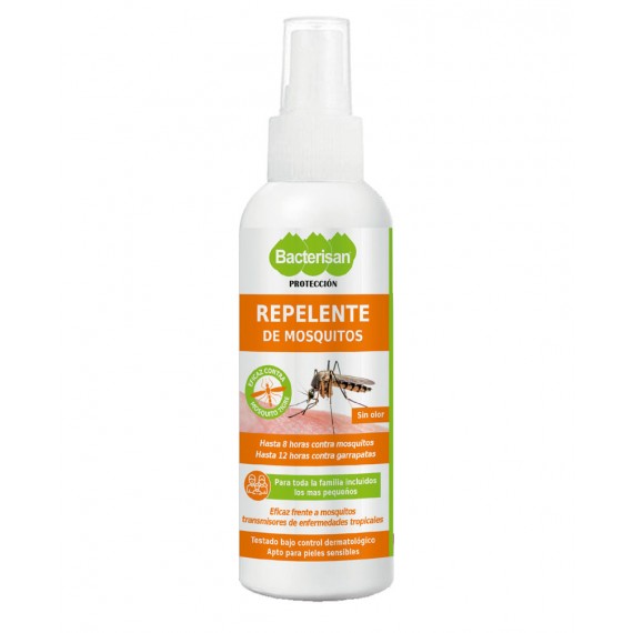Spray Repelente de Mosquitos 100ml Bacterisan 