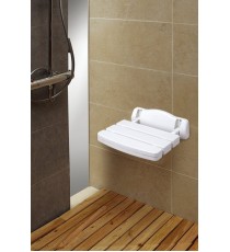 Assento de Duche Rebatível de Parede