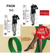 Pack de 2 pares - Collant Gravidez Ibici 140den (malha De Favo)