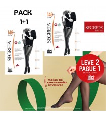 Pack 2 Pares - Collant Ibici Young 140den (malha De Favo)