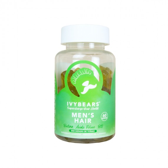 Ivybears Hair Vitamins For Men 60 Gomas