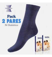 Meia Compressana Med Soft SUPER PACK 2Pares