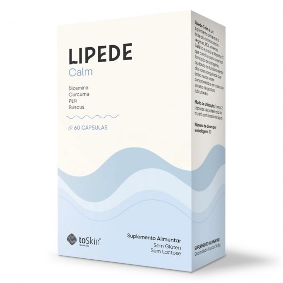 Lipede Calm - Conforto Físico e Melhoria da Circulação - 60 Cápsulas