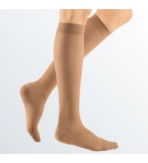 Sheer Elastic Stocking & Soft Knee-Length (the Thinner - Transparent Stocking)