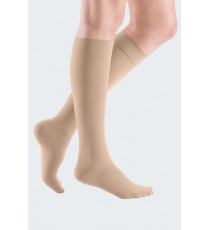 Elegance Knee-Length Elastic Stockings (semi-transparent mesh)