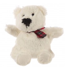 Peluche de Bolsas de Trigo - Efeito Quente - Urso Polar