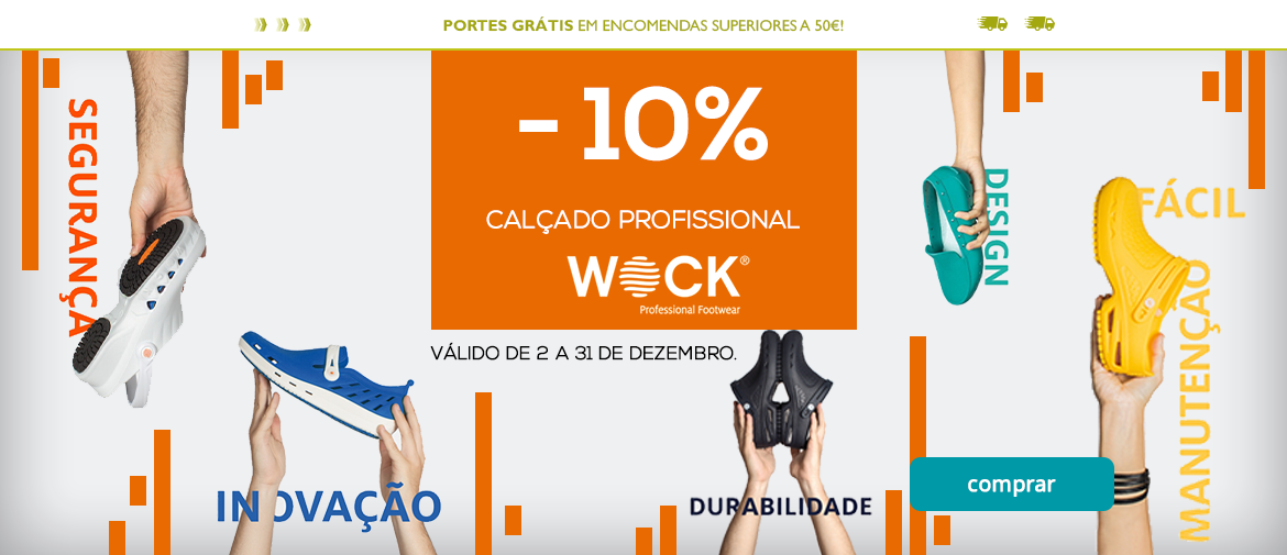 Calçado profissional