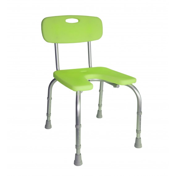 Cadeira De Poliban Com Abertura Verde