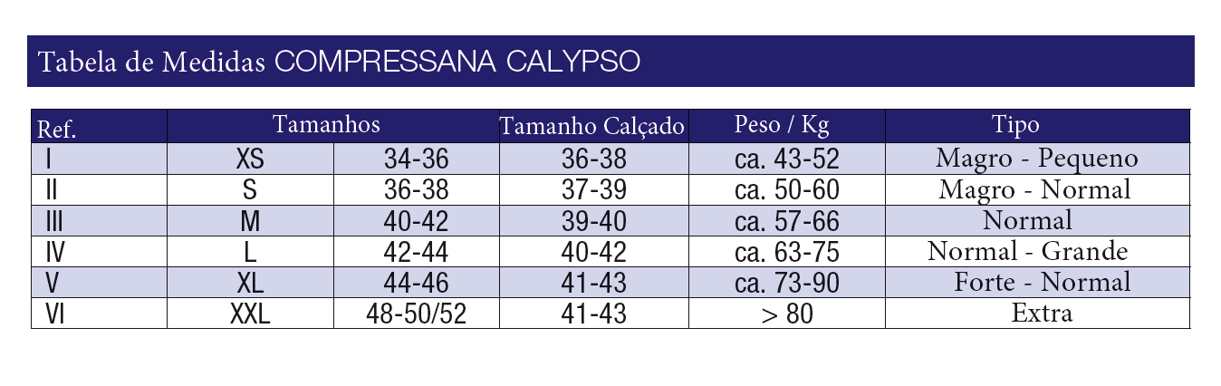 Meia Compressana 140den Calypso Até ao Joelho - SUPER PACK 2PARES