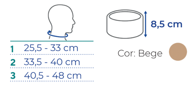 Colar Cervical Philadélfia Tamanho%20Colar%20Cervical%20Philad%C3%A9lfia